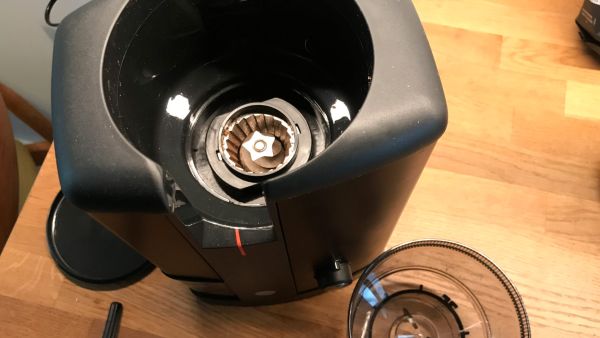 Wilfa Svart Classic Aroma coffee grinder close up